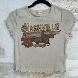 NASHVILLE cropped tee by Altar’d state size medium